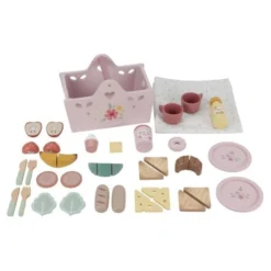 Wooden Picnic Set - Multicolored - Essentials