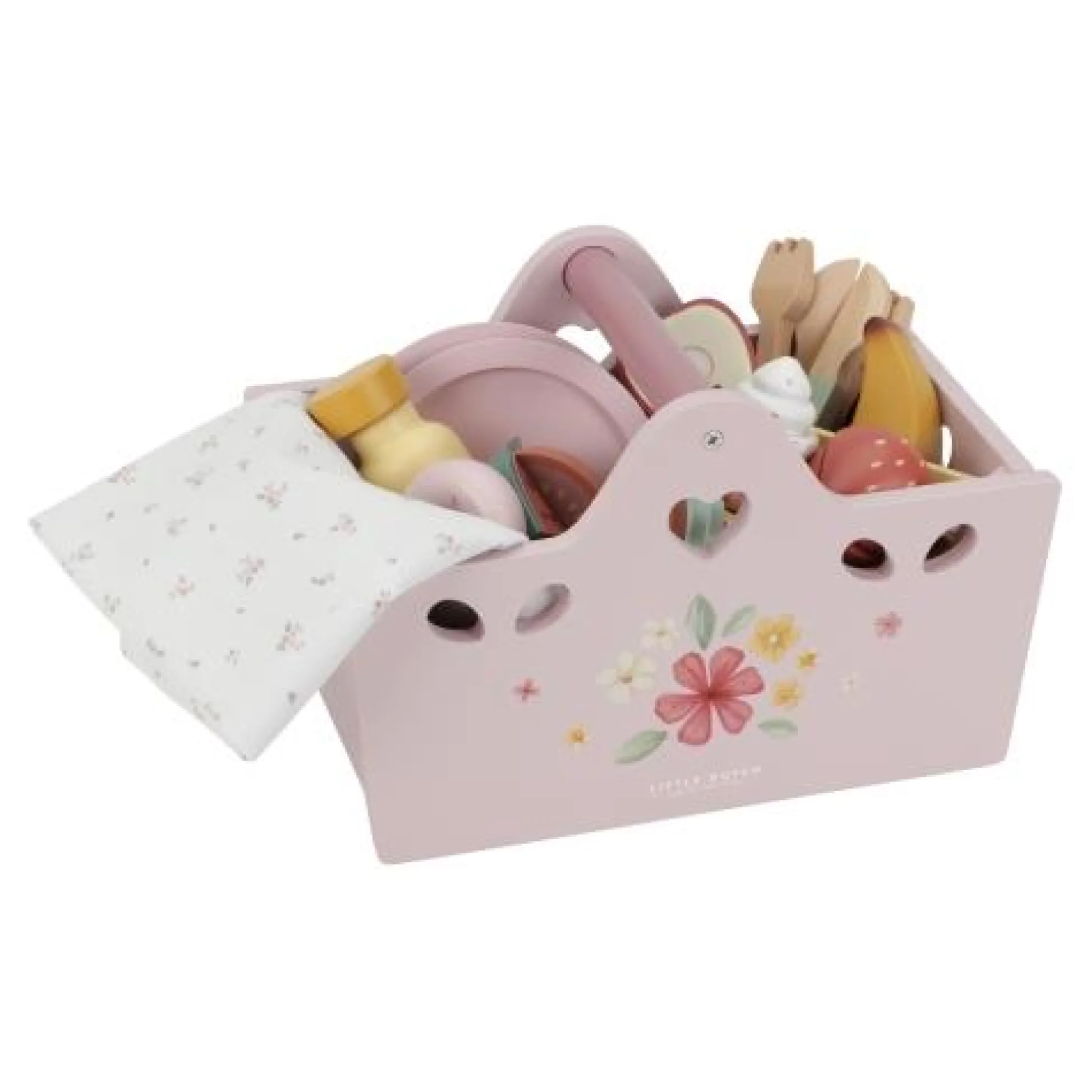 Wooden Picnic Set - Multicolored - Essentials