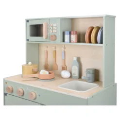 Wooden play kitchen - Green - Essentials