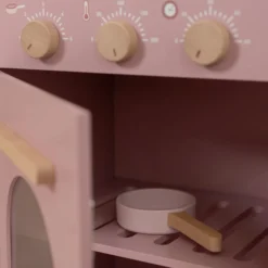 Wooden play kitchen - Pink - Essentials