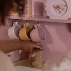 Wooden play kitchen - Pink - Essentials