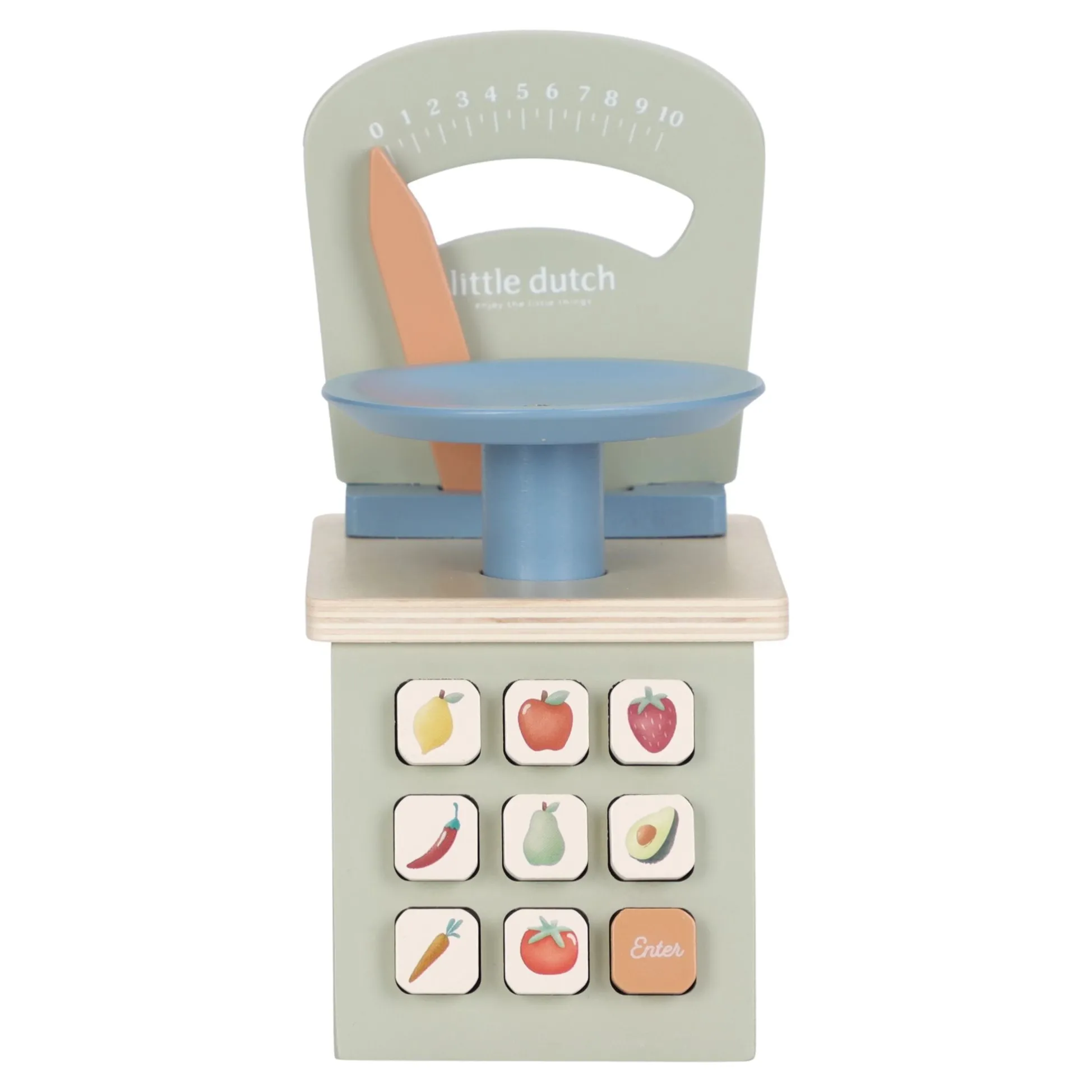 Wooden play scale - Green - Essentials