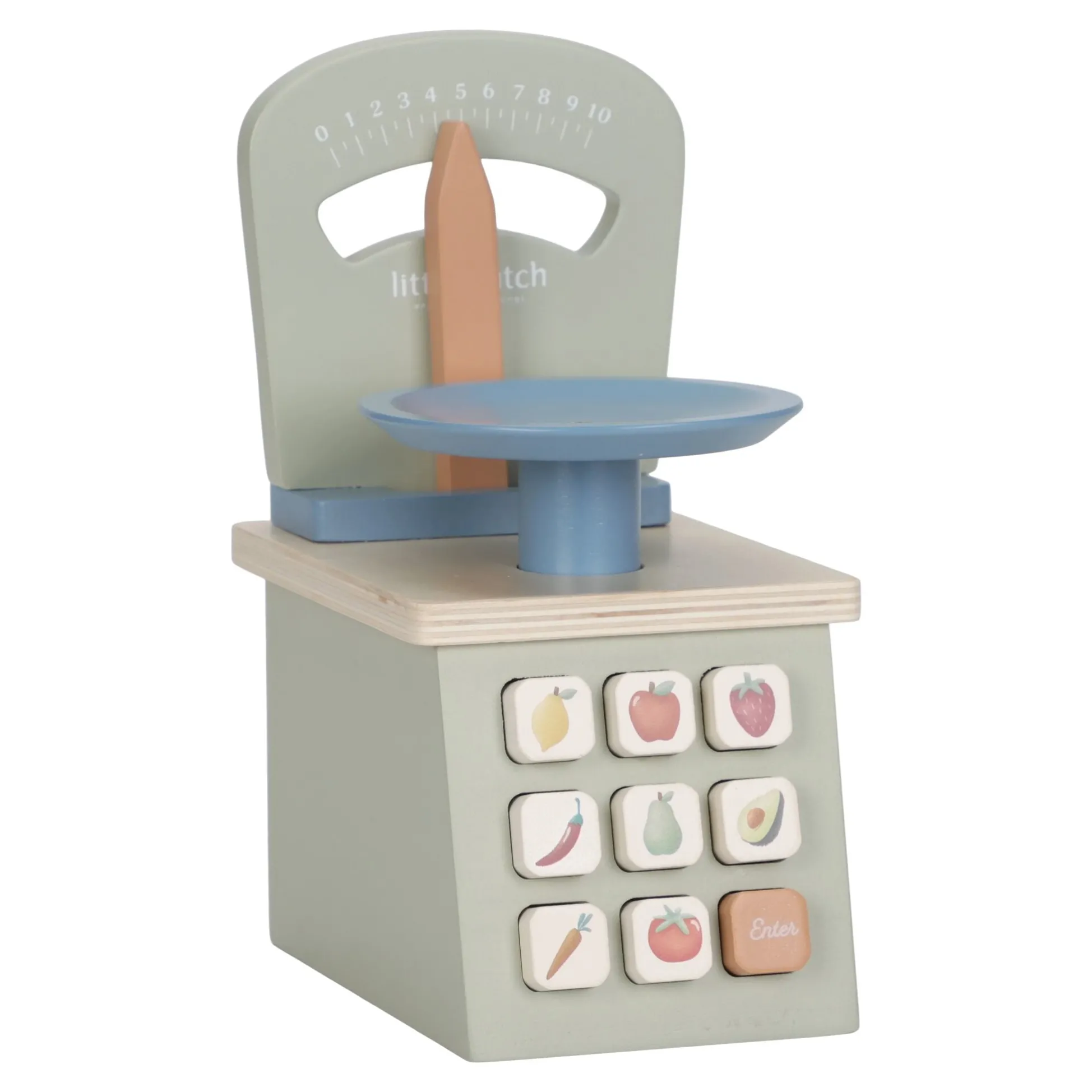 Wooden play scale - Green - Essentials