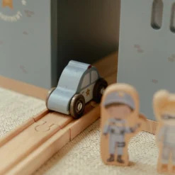 Wooden police station – Blue – Essentials
