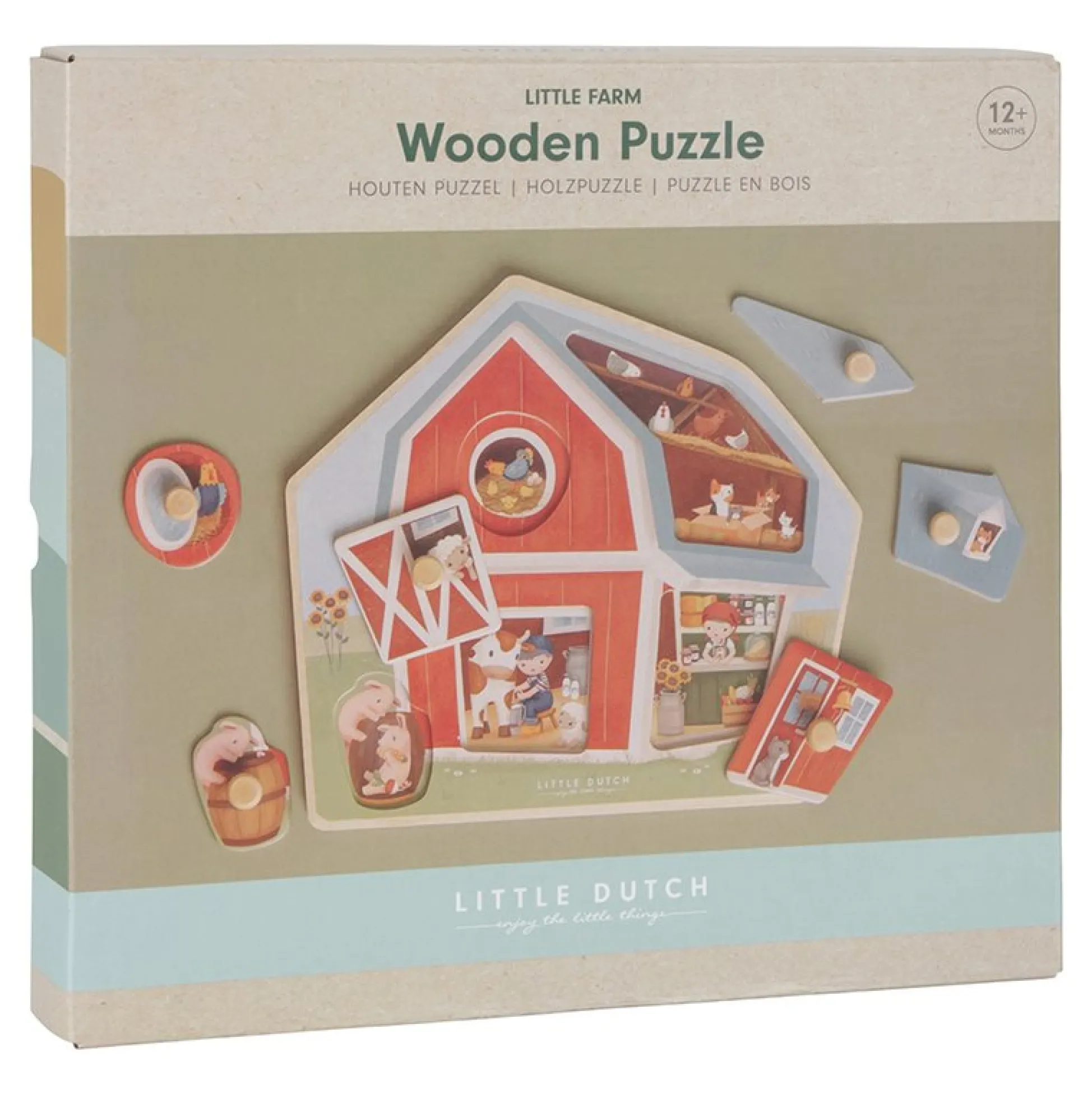 Wooden puzzle Little Farm