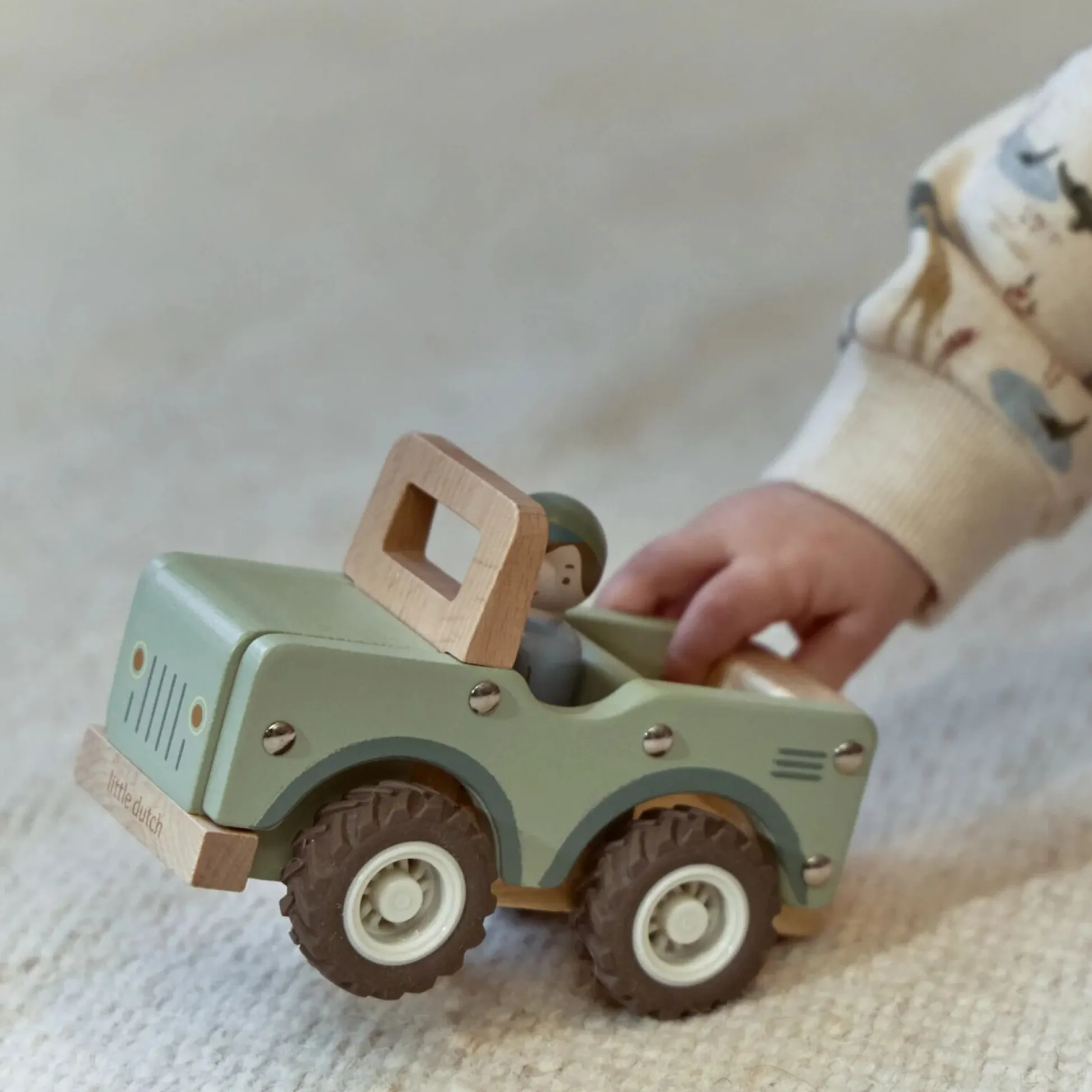Wooden safari car - Green