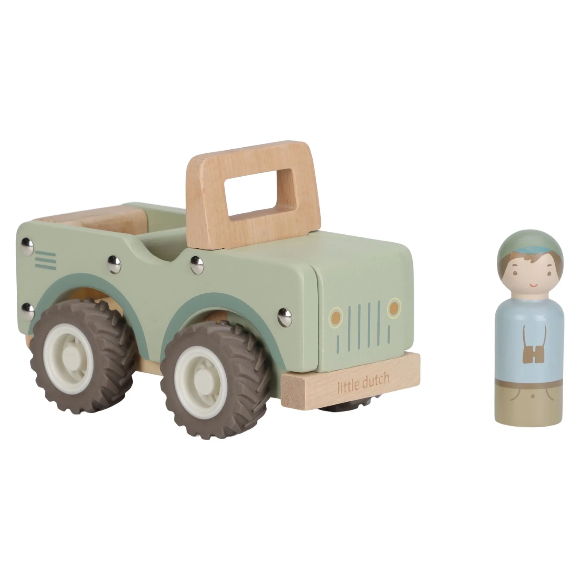 Wooden safari car - Green