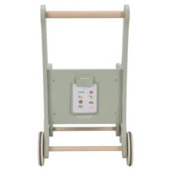 Wooden shopping cart – Green – Essentials