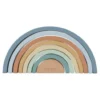 Wooden Stacking Rainbow - Blue - Forest Friends