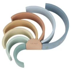 Wooden Stacking Rainbow - Blue - Forest Friends