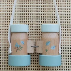 Wooden Telescope - Blue - Forest Friends