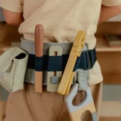 Wooden tool belt - Blue - Essentials
