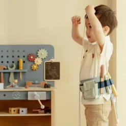 Wooden tool belt - Blue - Essentials
