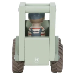 Wooden tractor - Green