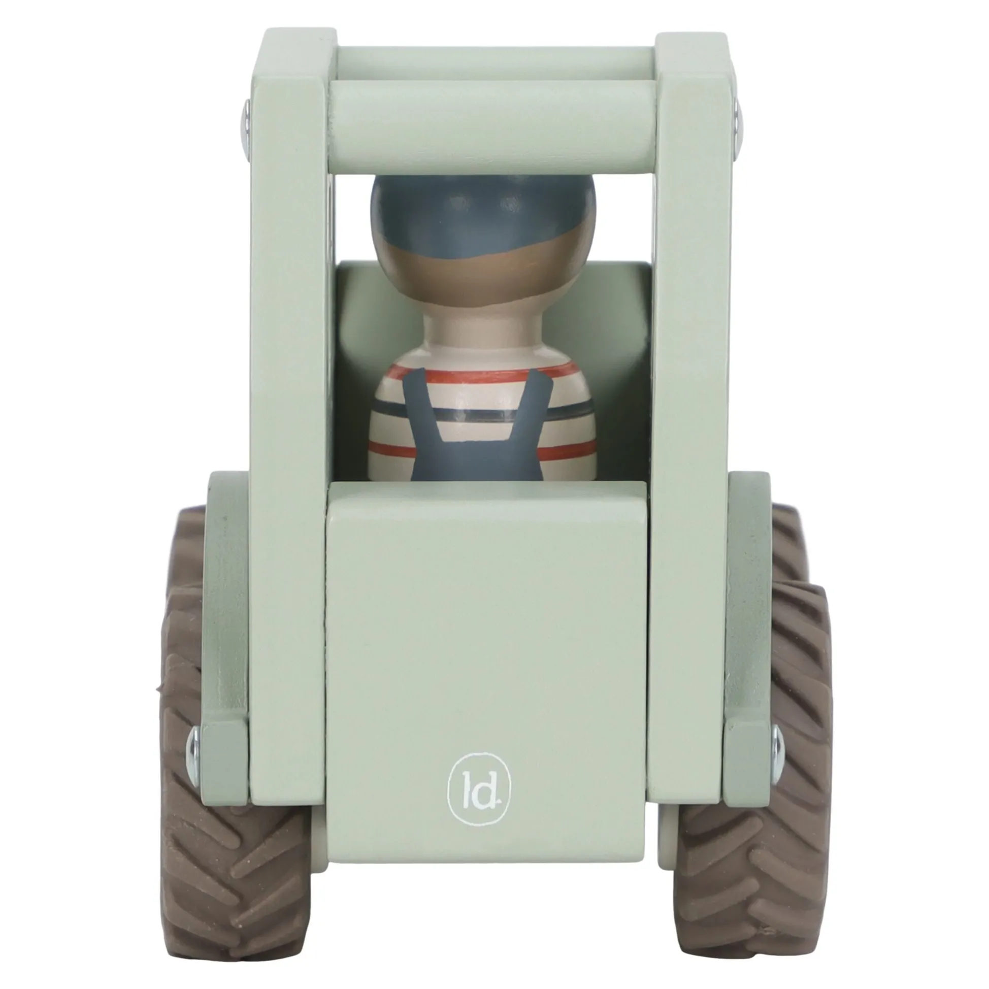 Wooden tractor - Green