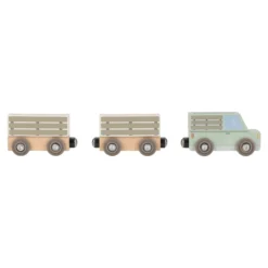 Wooden Train Track Safari