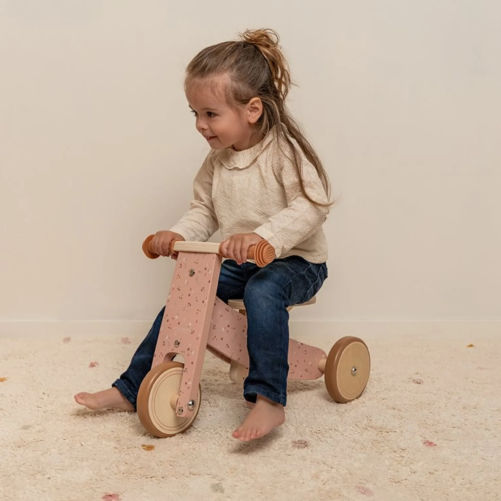 Wooden Tricycle Pink