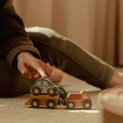 Wooden vehicle set – Multicolored – Essentials