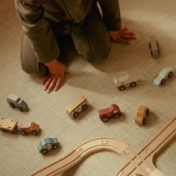 Wooden vehicle set – Multicolored – Essentials