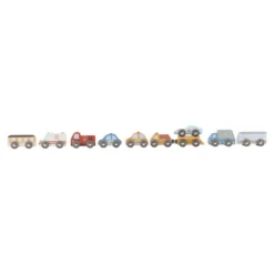 Wooden vehicle set – Multicolored – Essentials