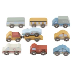 Wooden vehicle set – Multicolored – Essentials