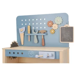 Wooden workbench - Blue - Essentials