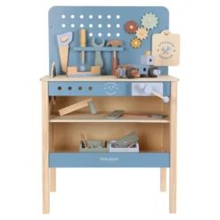 Wooden workbench - Blue - Essentials